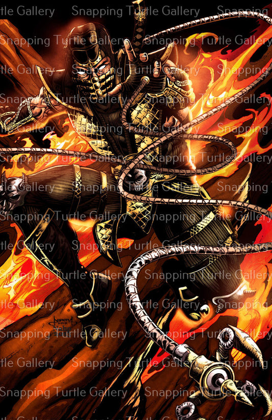 Mortal Kombat Scorpion Julius NAHP Snapping Turtle Gallery