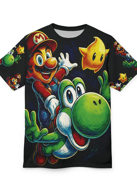 Mario Yoshi Ride Super Mario ICON Shirt