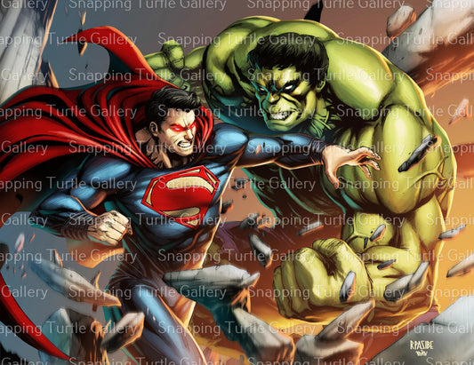 Superman vs hulk Ryan RPASIBE BJR Snapping Turtle Gallery