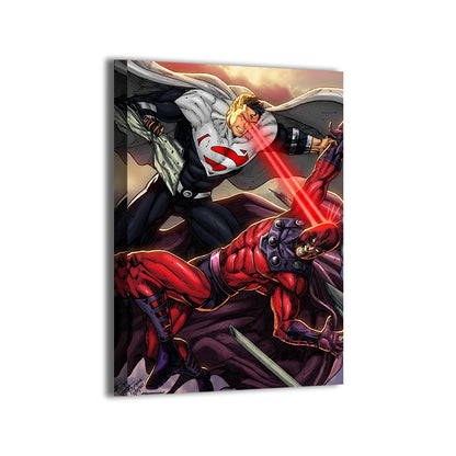 Clash of Power Wall Art