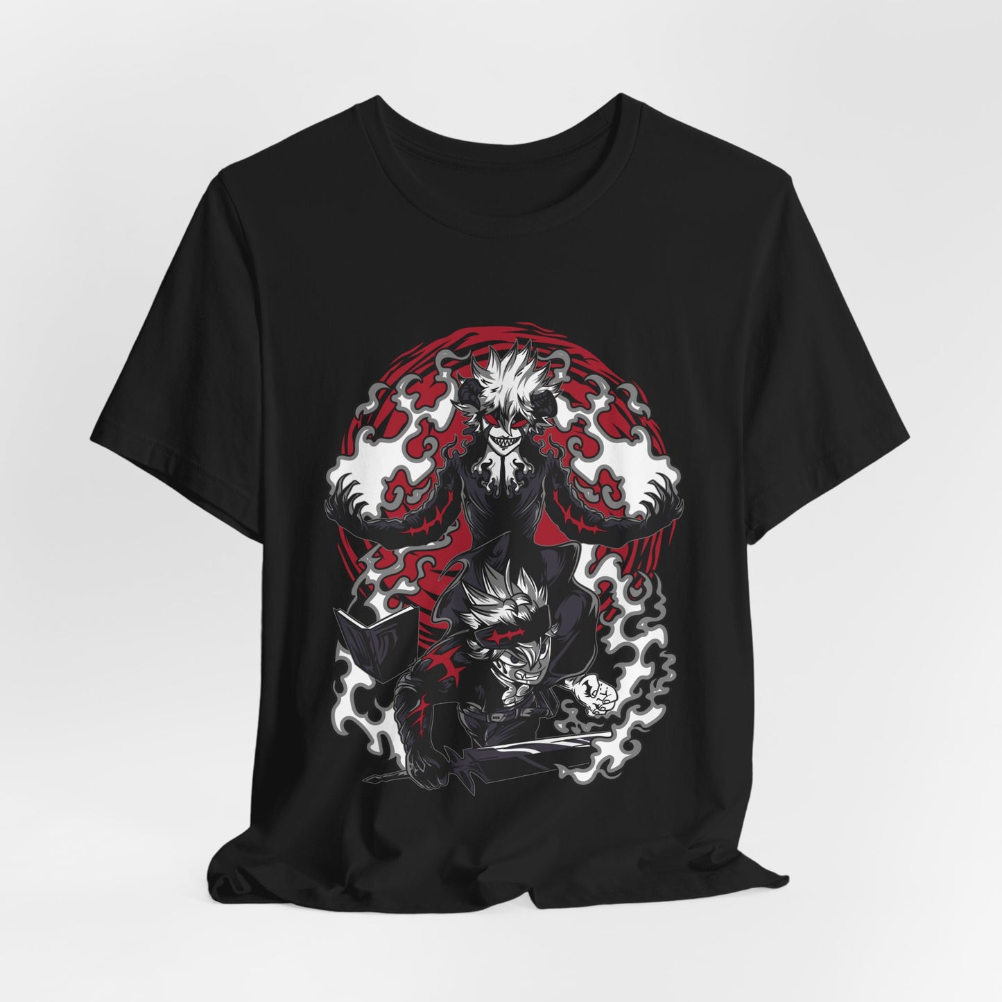 BLACK CLOVER DEVIL UNION MODE GRAY T-SHIRT