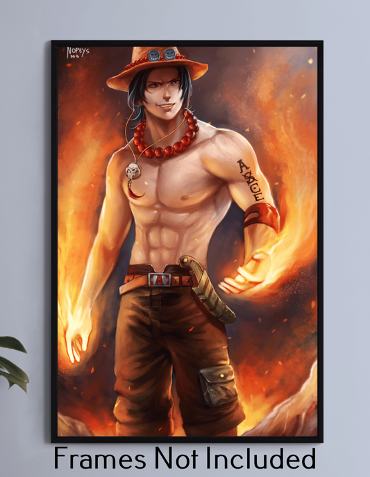 Ace One Piece Wall Art