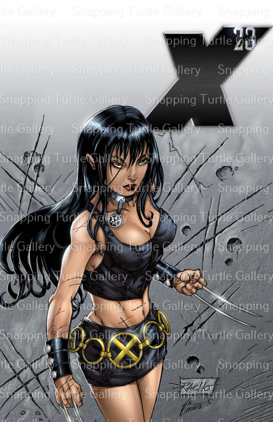 X-Men character X23 Ray Racho color Snapping Turtle Gallery
