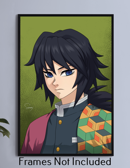 Giyuu Tomioka Wall Art