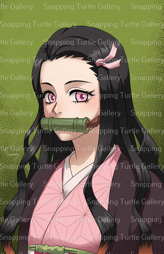 Demon Slayer Nezuko Snapping Turtle Gallery