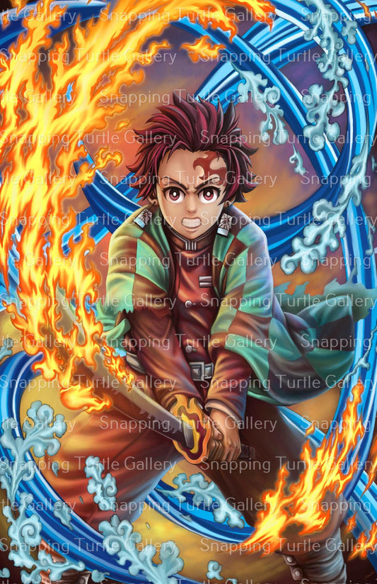 Demon Slayer Tanjiro B Snapping Turtle Gallery