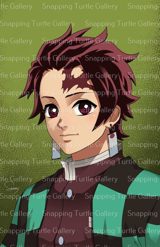 Demon Slayer Tanjiro Snapping Turtle Gallery