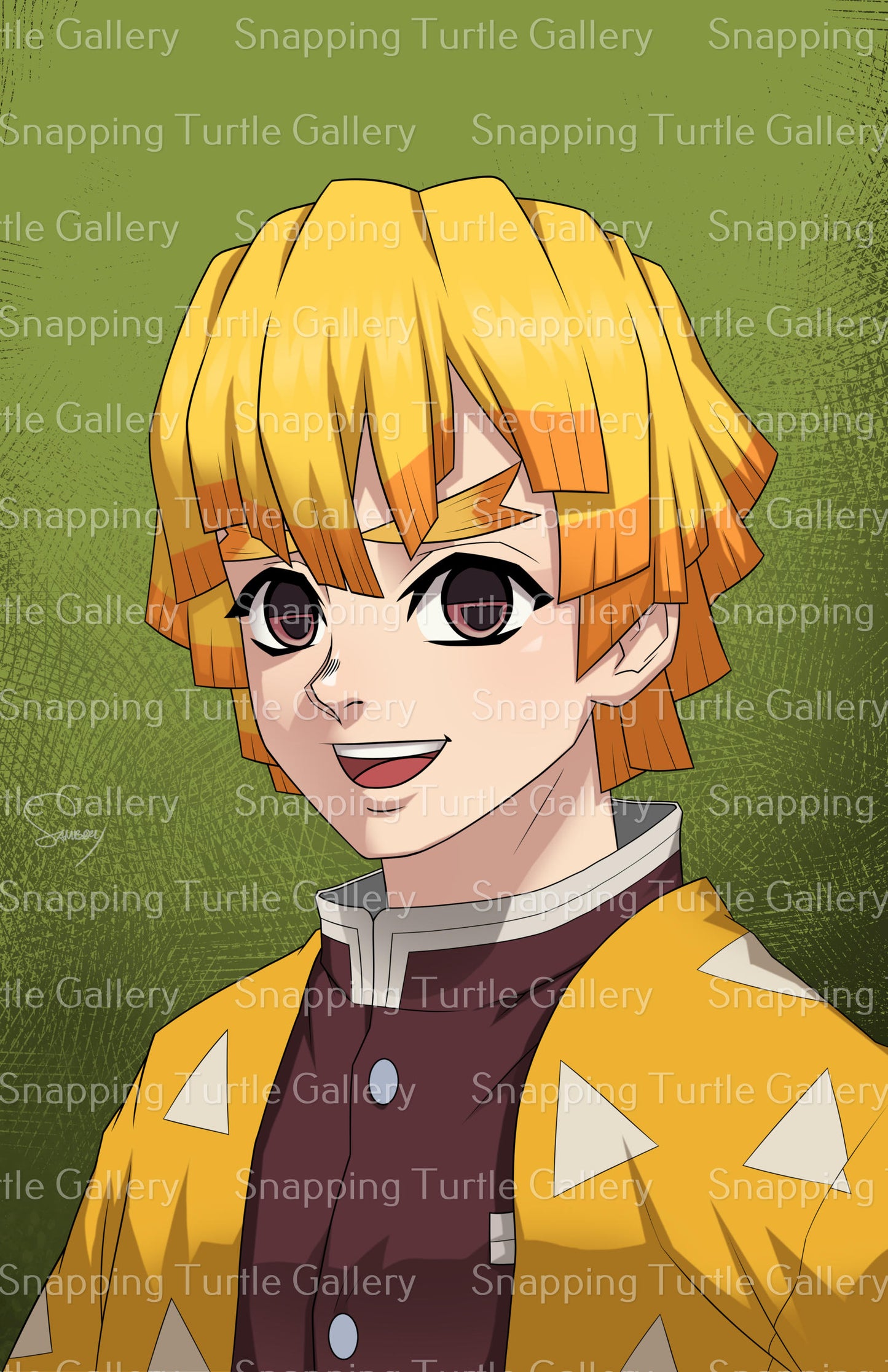 Demon Slayer Zenitsu Agatsuma Snapping Turtle Gallery