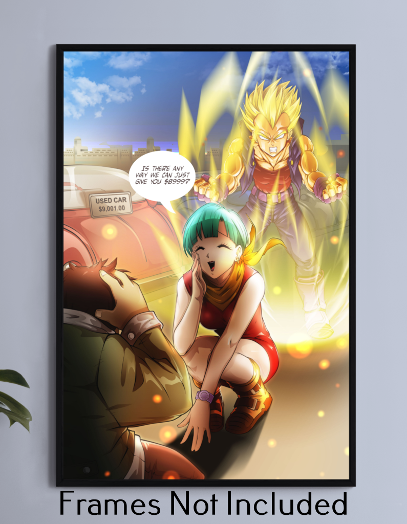 Over 9000 Wall Art
