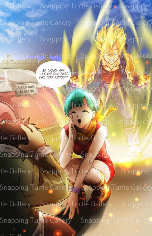 Dragon ball Z - over 9000 Snapping Turtle Gallery