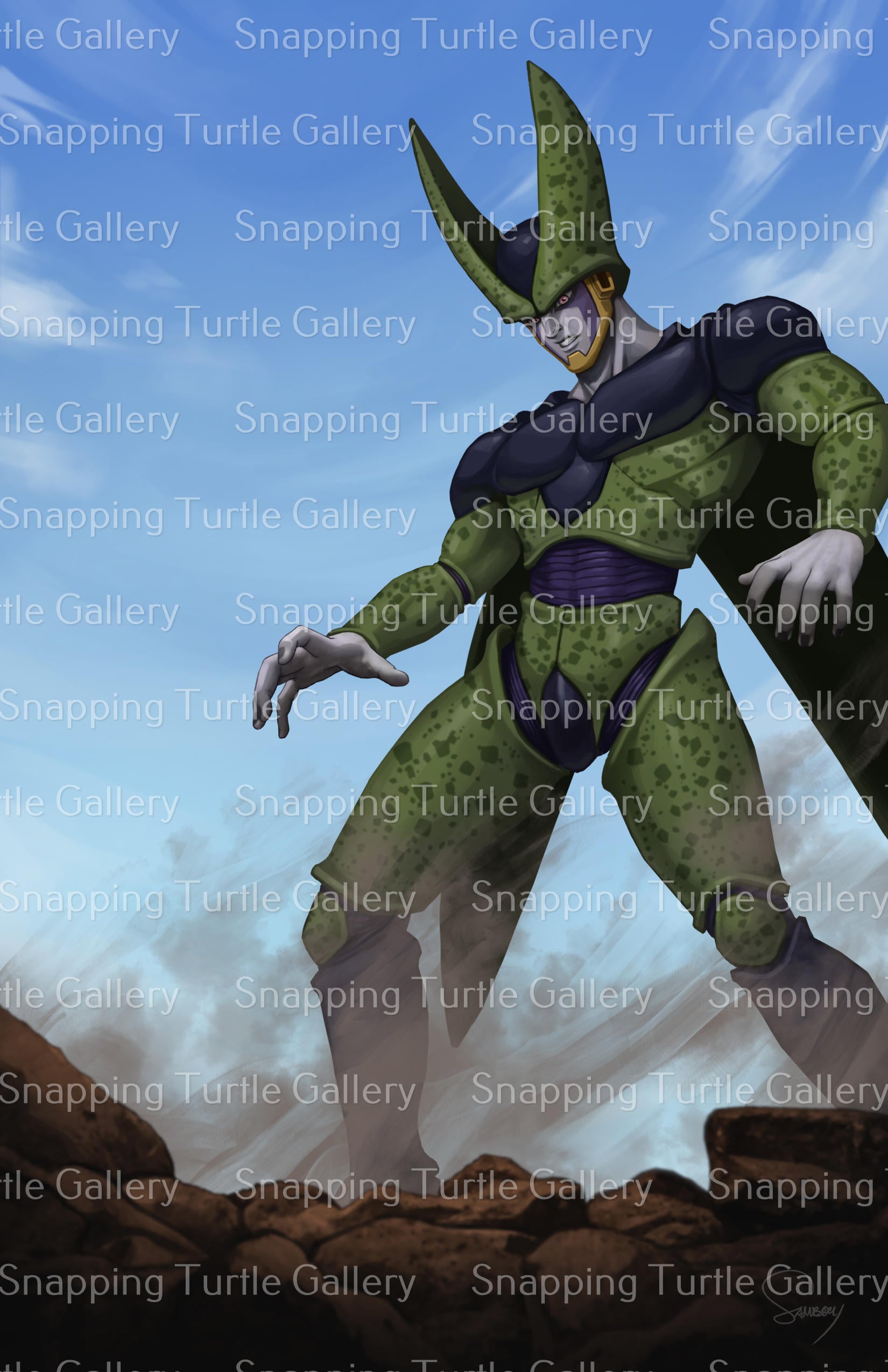 Dragonball Z Instant Transmission A by Sam Dela Torre Snapping Turtle Gallery