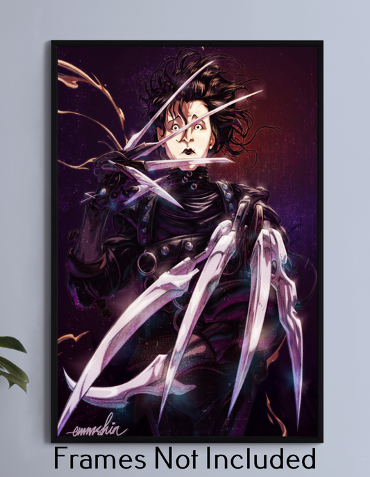 Edward Scissorhands Wall Art