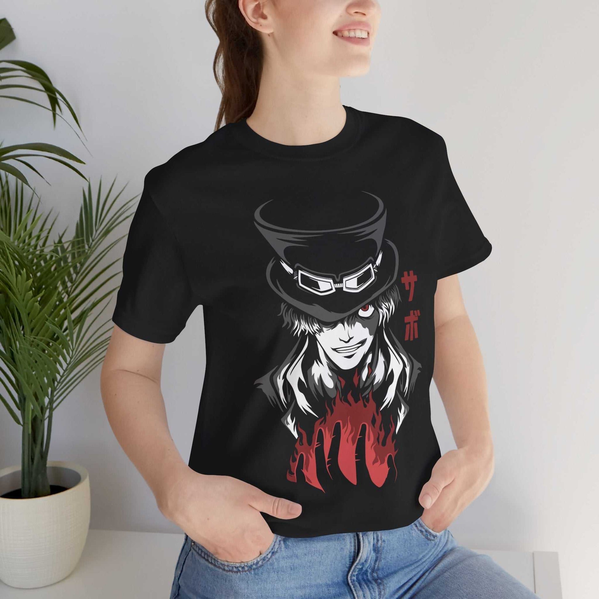 Flame Commander Anime Shirt