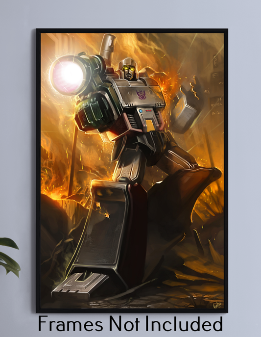 Blast Cannon Wall Art