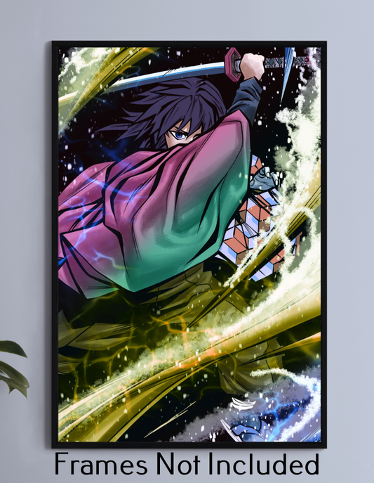 Giyu Tomioka Wall Art