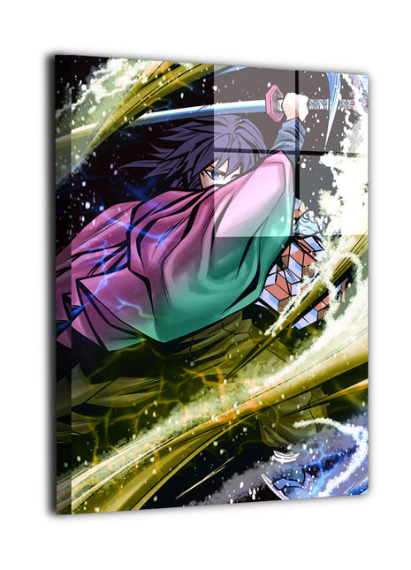 Silent Current Giyu Tomioka Wall Art