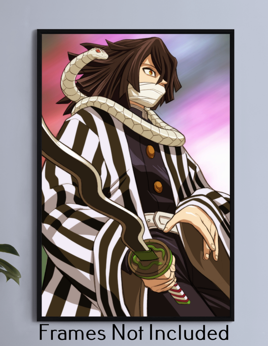 Obanai Iguro Wall Art