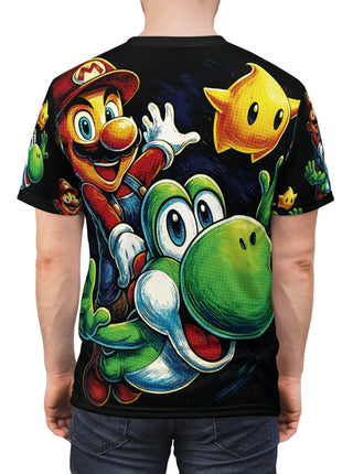 Mario Yoshi Ride Super Mario ICON Shirt