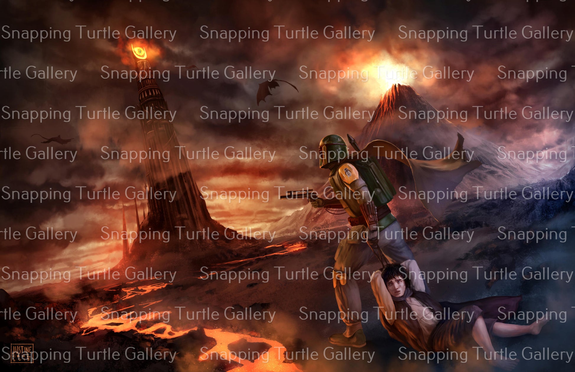 LOTR VS STAR WARS Snapping Turtle Gallery