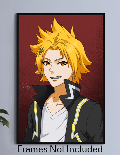 Denki Kaminari Wall Art