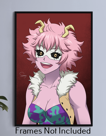 Mina Ashido Wall Art