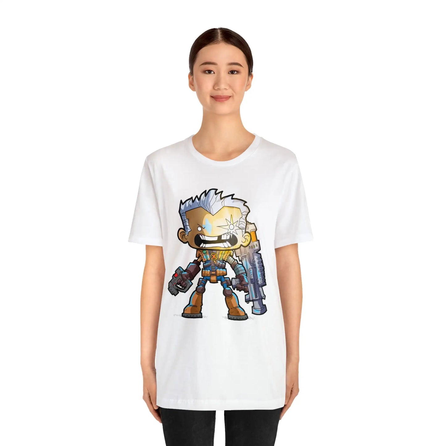 Cable X-Force X-Men T-Shirt Cartoon Gift Tee Unisex For Men and Women
