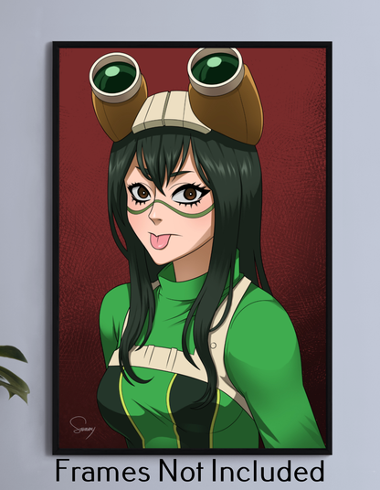 Tsuyu Asui Wall Art
