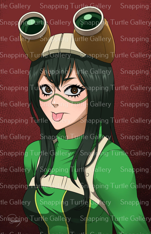 MHA Tsuyu Asui Snapping Turtle Gallery