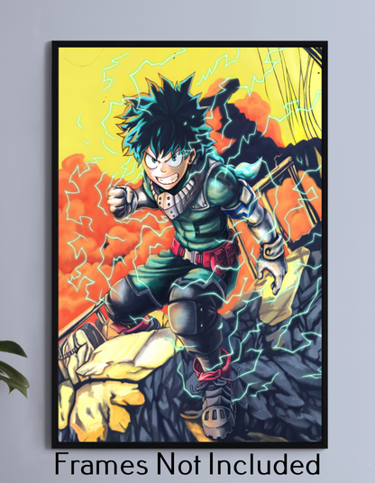 Midoriya Izuku Wall Art