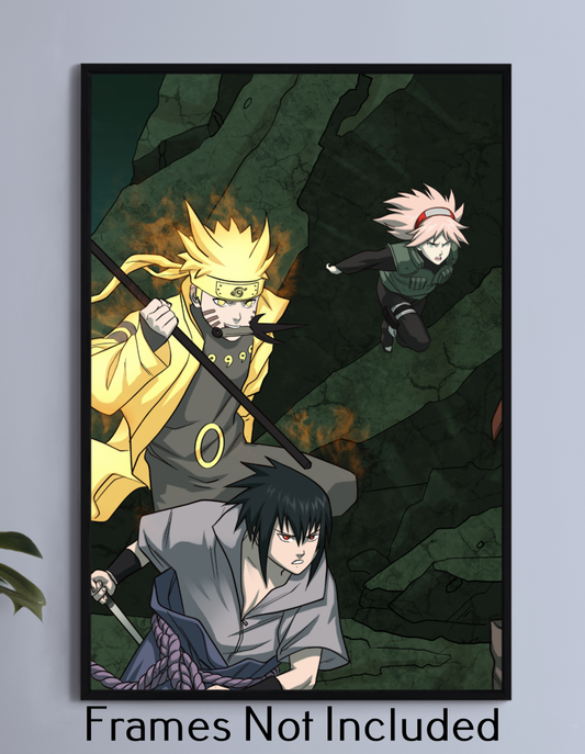 Naruto Vs Madara C Wall Art