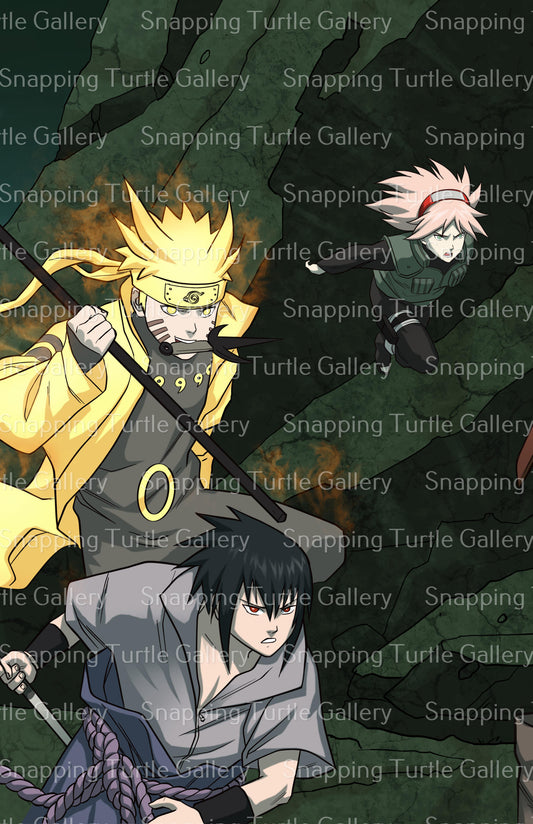 Naruto Vs Madara C Snapping Turtle Gallery