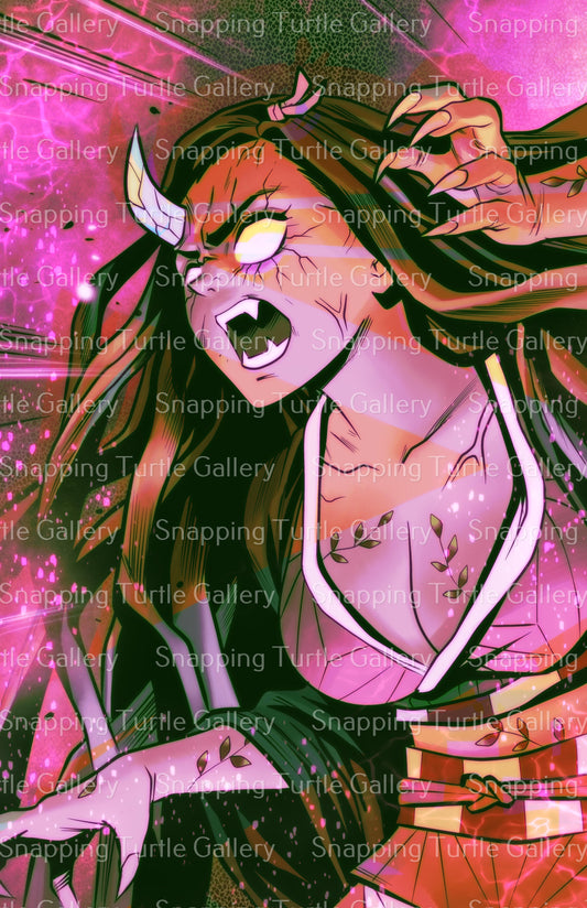 Demon Slayer NEZUKO._1jpg Snapping Turtle Gallery