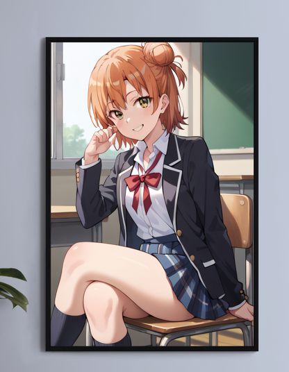 Yui Yuigahama My Teen Romantic Comedy Wall Art