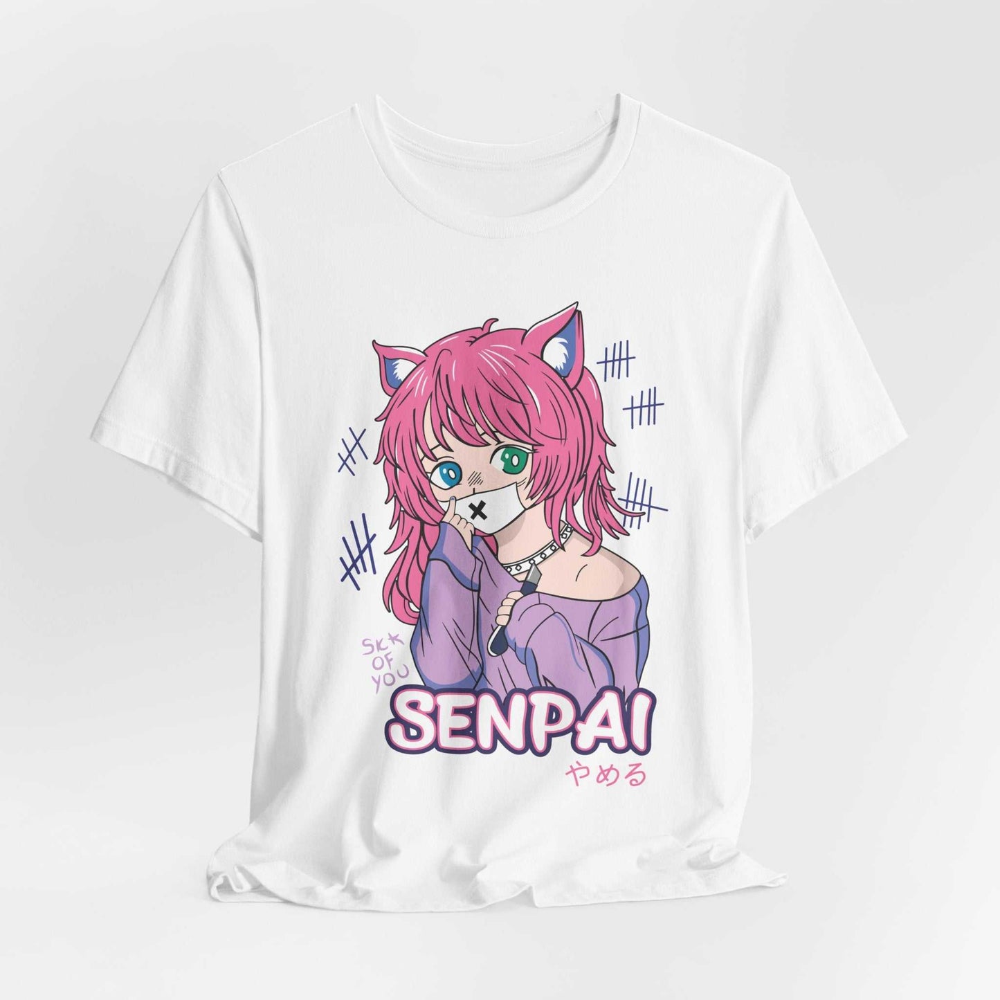 Senpai Cat Girl Shirt