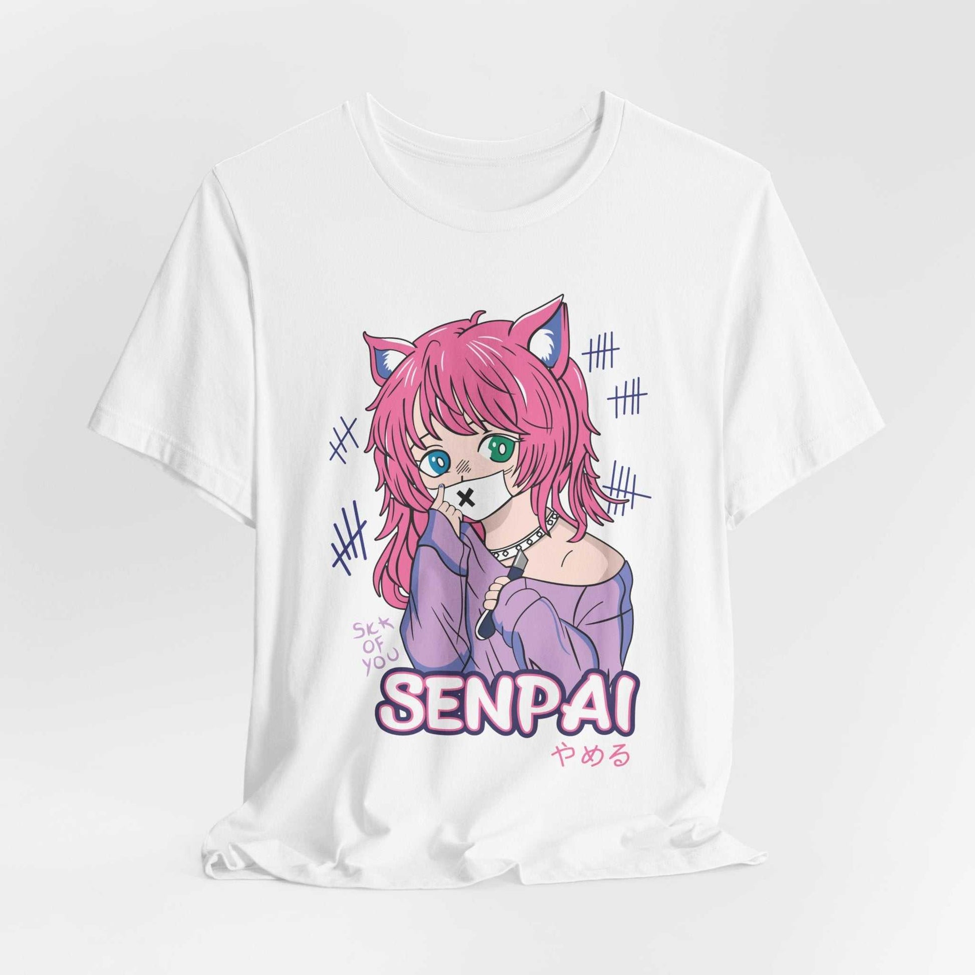 Senpai Cat Girl Shirt