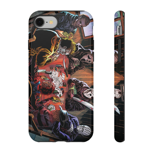 Aesthetic Halloween Horror Classic Villains Phone Case Vintage Tough Case For Iphone 15, 14, 13, 12, 11, Xs, X, Xr, 8, 7, Plus Pro Max