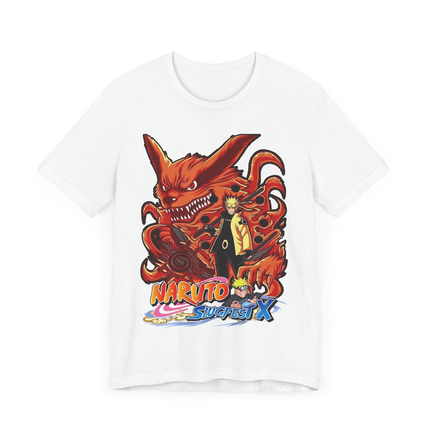 Nine Tailed Fox And Naruto T-Shirt