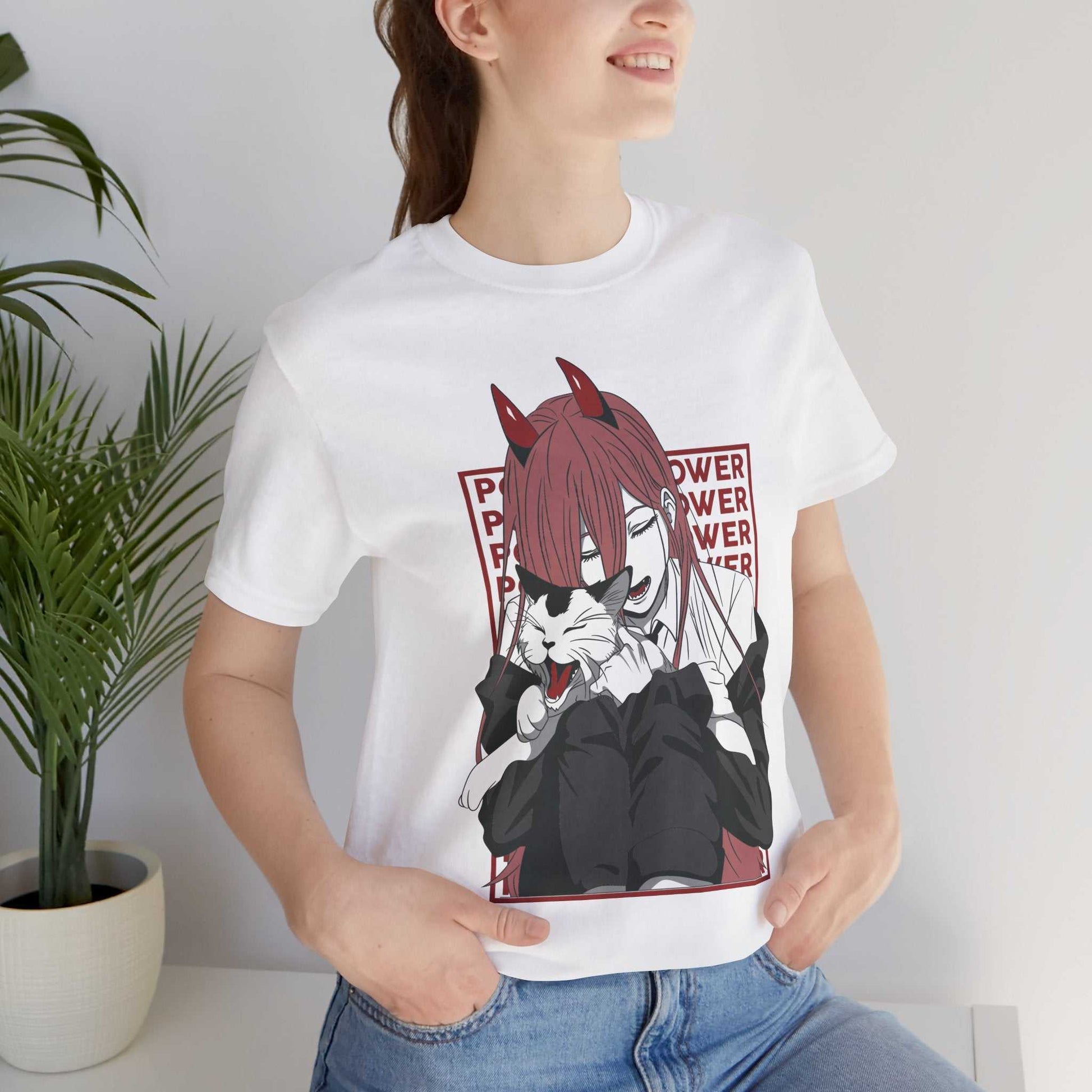 Power & Meowy Anime Shirt