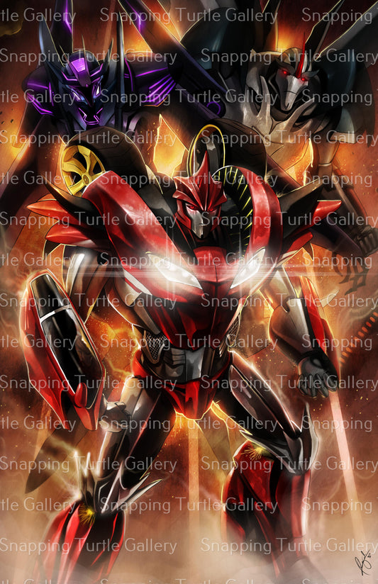 Transformers Knock Out Wall Art