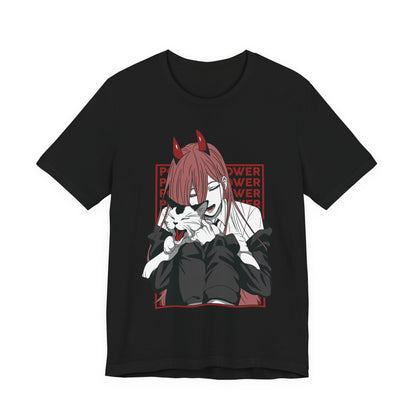 Power & Meowy Anime Shirt