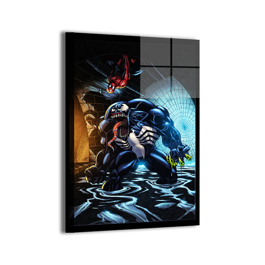 Spider-Man Vs Venom Wall Art