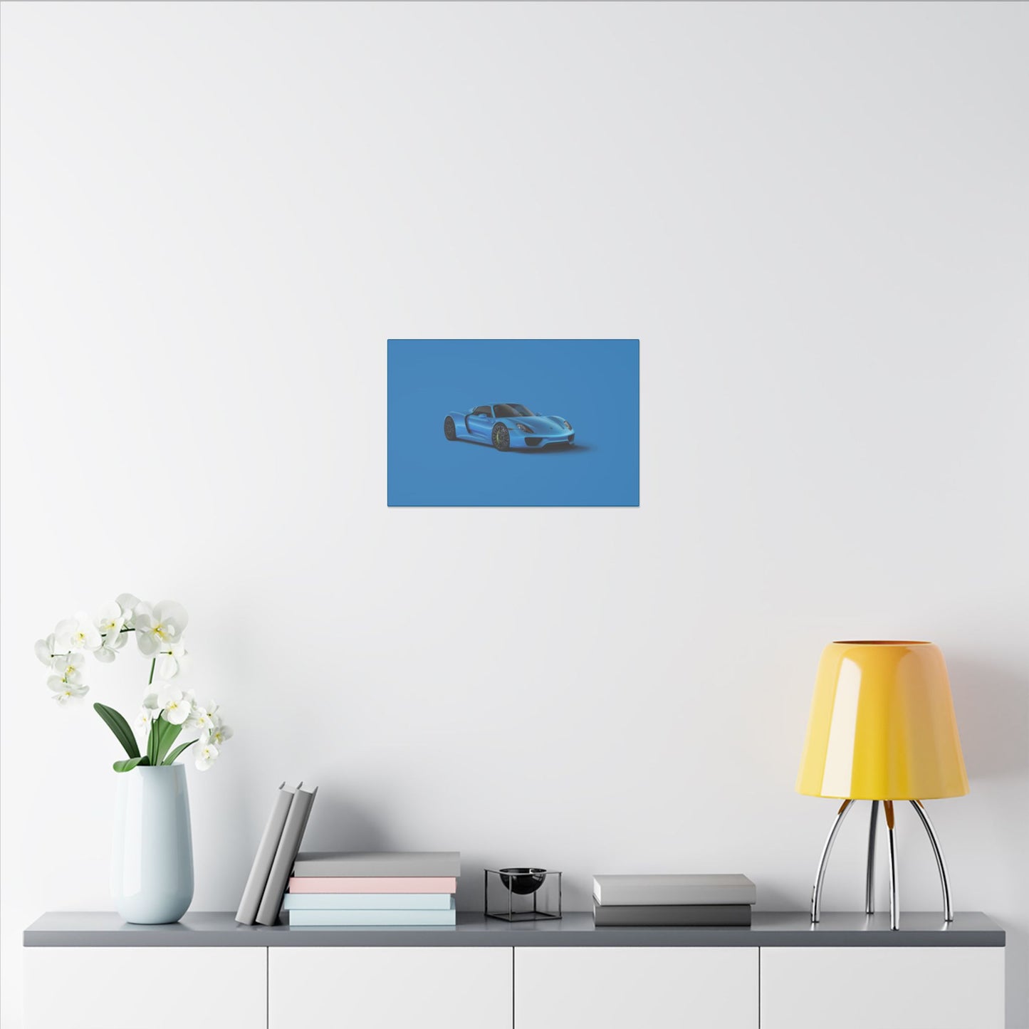 Porsche 918 Spyder Wall Art – print by STGCollection