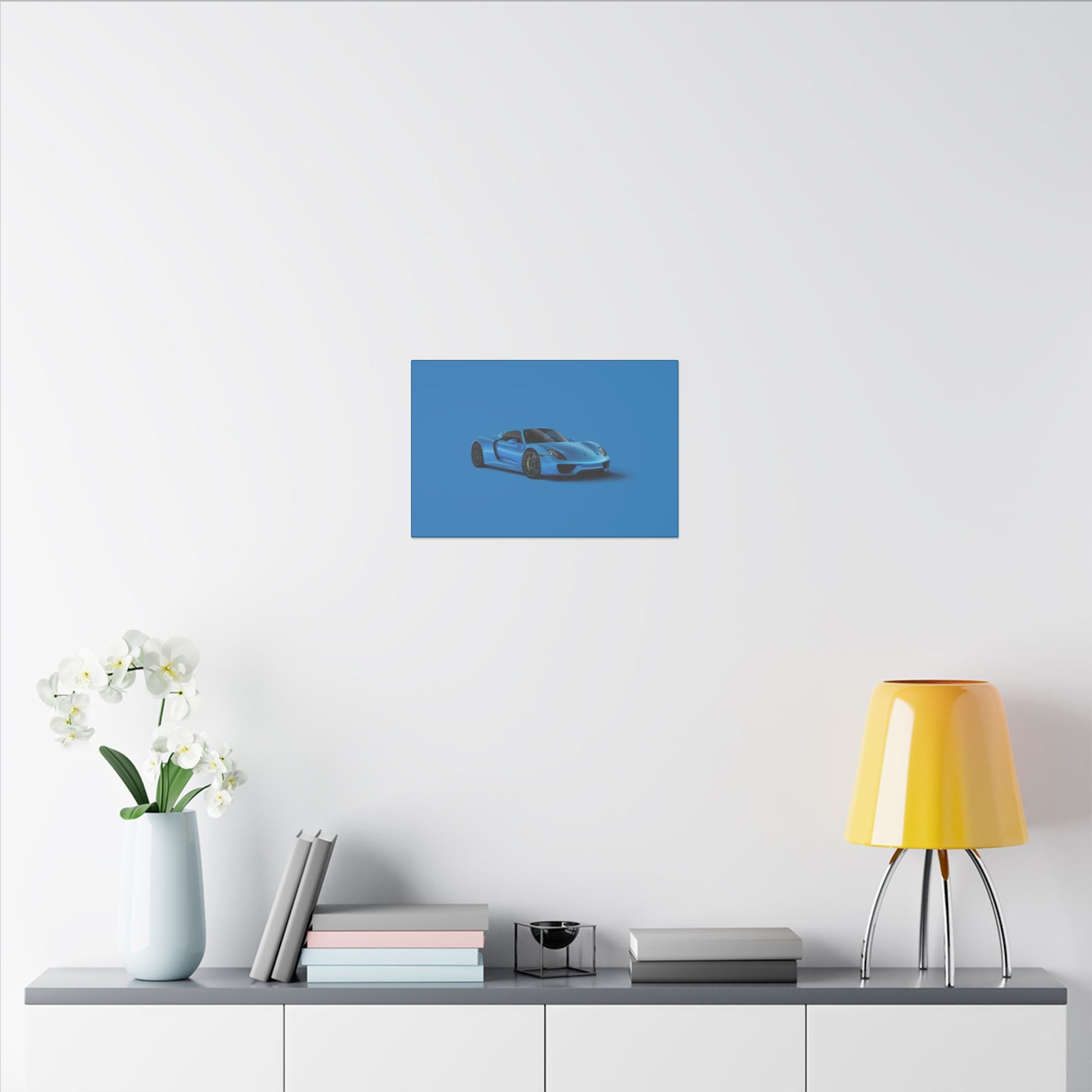 Porsche 918 Spyder Wall Art – print by STGCollection