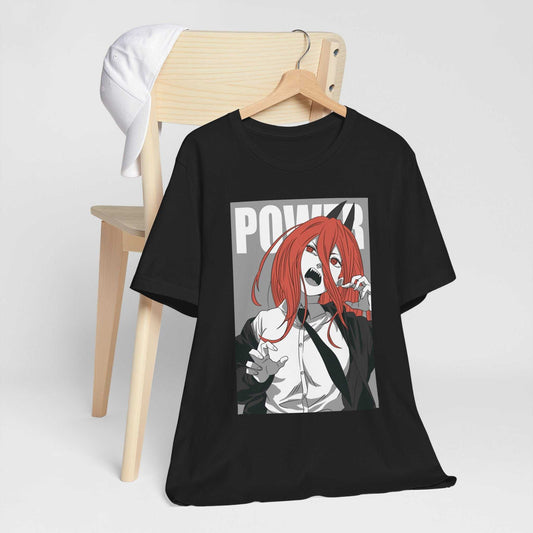 Power Monochrome Anime Shirt