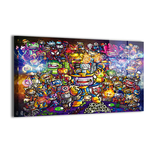 Infinity War Thanos chubbies Wall Art