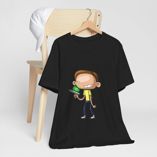Rick With Ray Gun Chibi T-Shirt