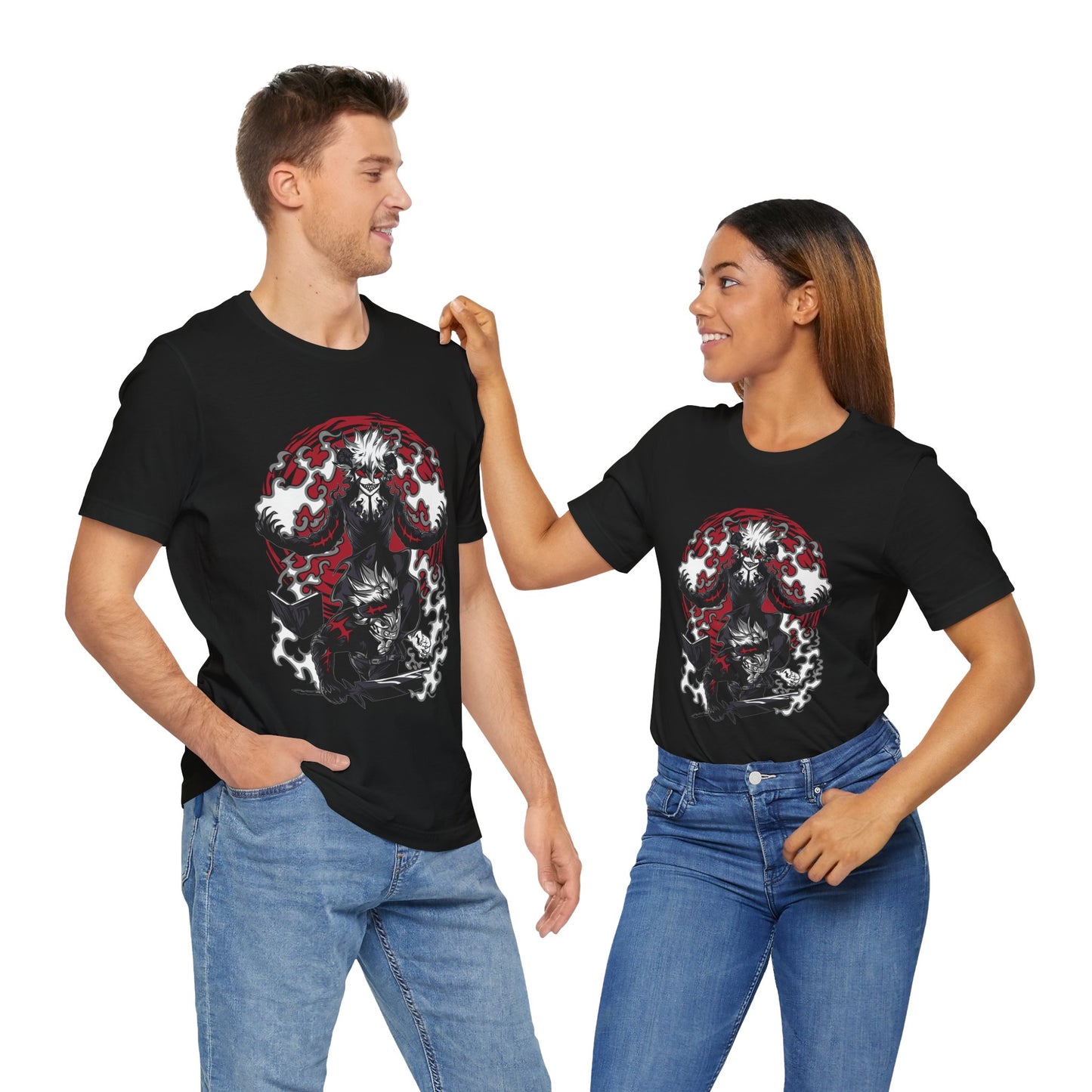 BLACK CLOVER DEVIL UNION MODE GRAY T-SHIRT