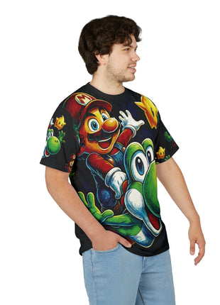 Mario Yoshi Ride Super Mario ICON Shirt
