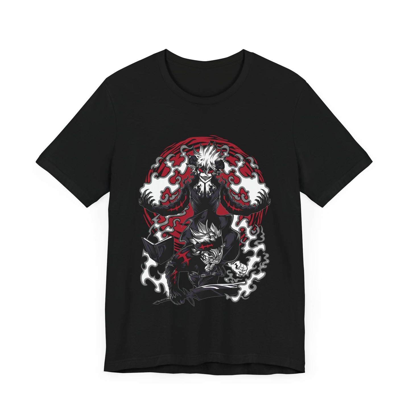 BLACK CLOVER DEVIL UNION MODE GRAY T-SHIRT