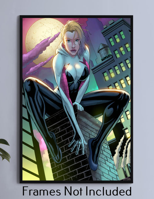 Rooftop Gwen Wall Art